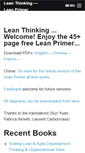 Mobile Screenshot of leanprimer.com