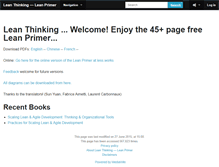 Tablet Screenshot of leanprimer.com